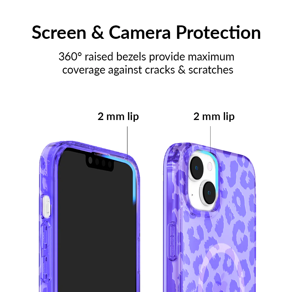 Electric Purple Leopard iPhone Case - Image 21