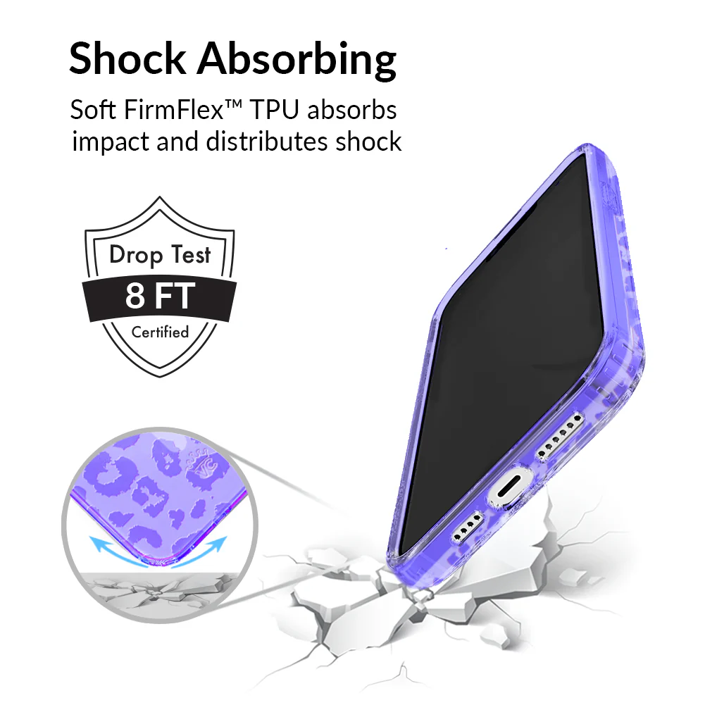 Electric Purple Leopard iPhone Case - Image 22