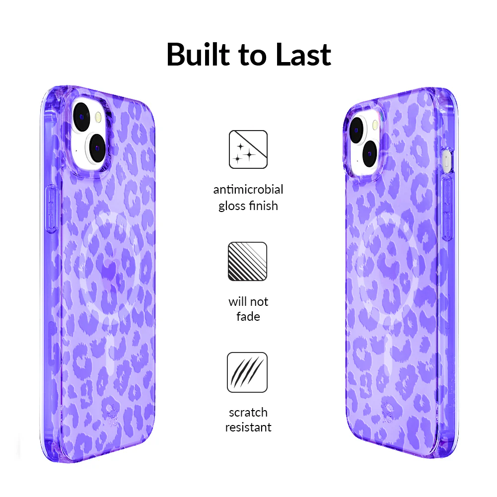 Electric Purple Leopard iPhone Case - Image 23