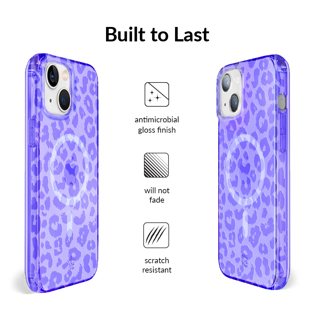 Electric Purple Leopard iPhone Case - Image 29