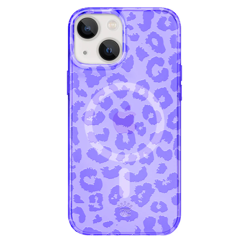 Electric Purple Leopard iPhone Case - Image 31