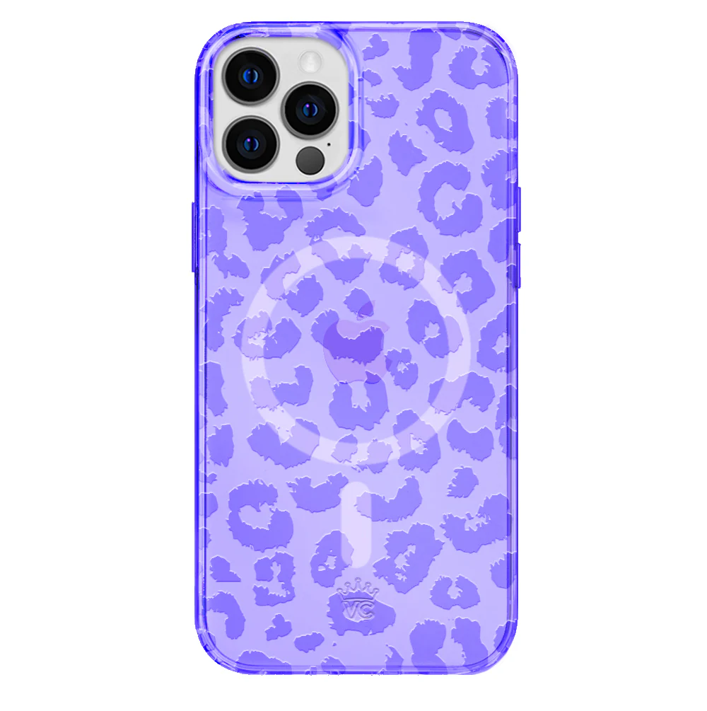 Electric Purple Leopard iPhone Case - Image 37