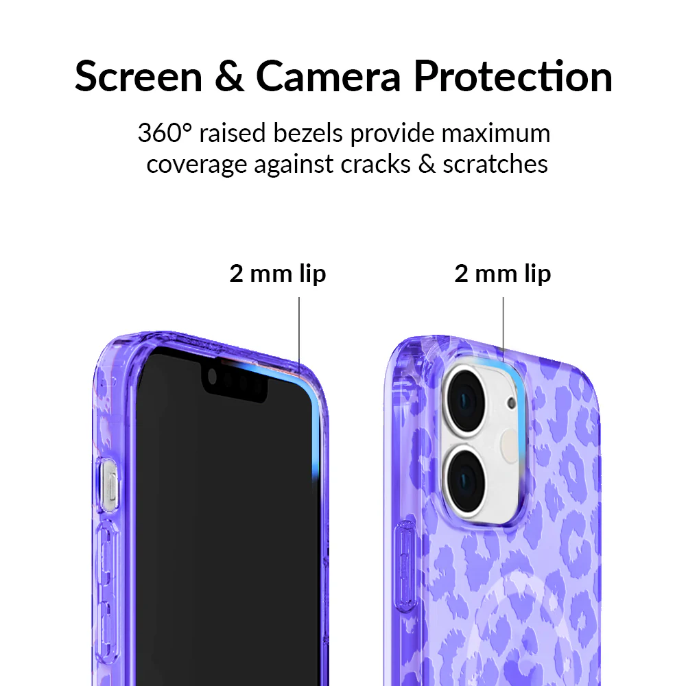 Electric Purple Leopard iPhone Case - Image 51