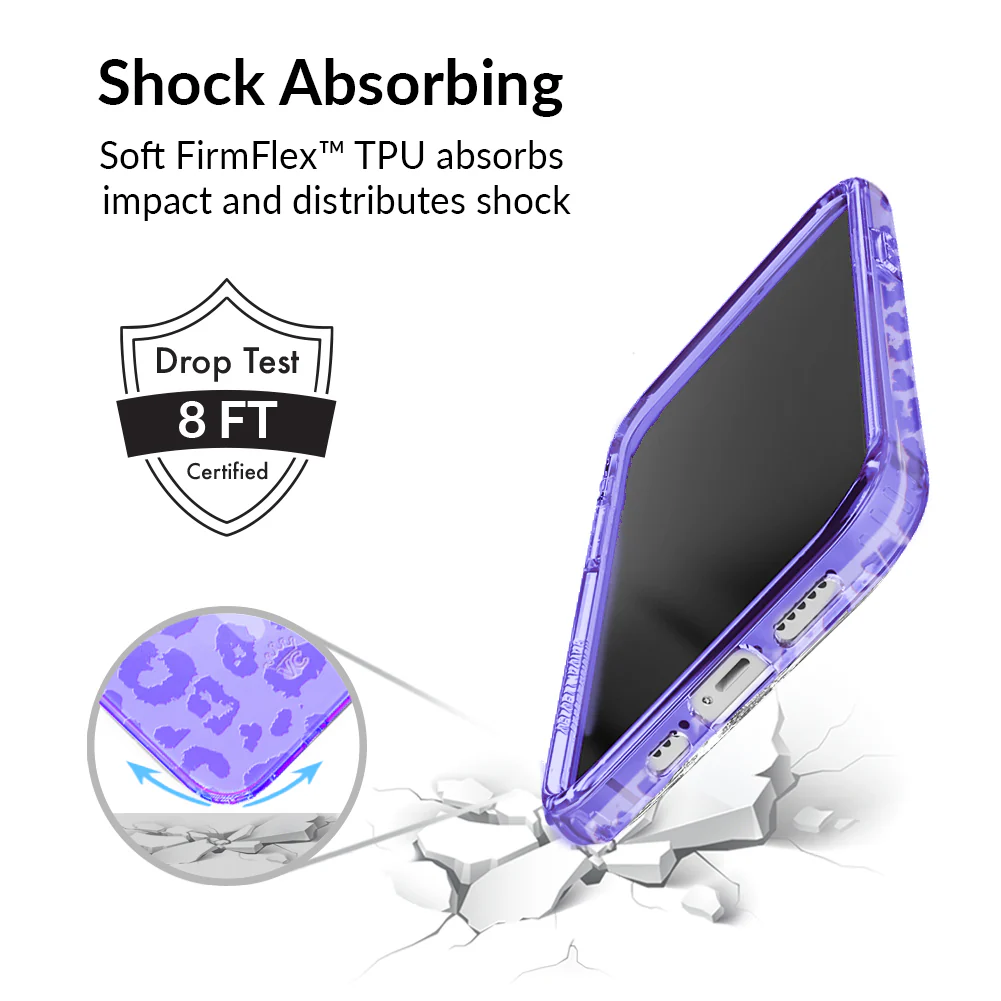 Electric Purple Leopard iPhone Case - Image 52