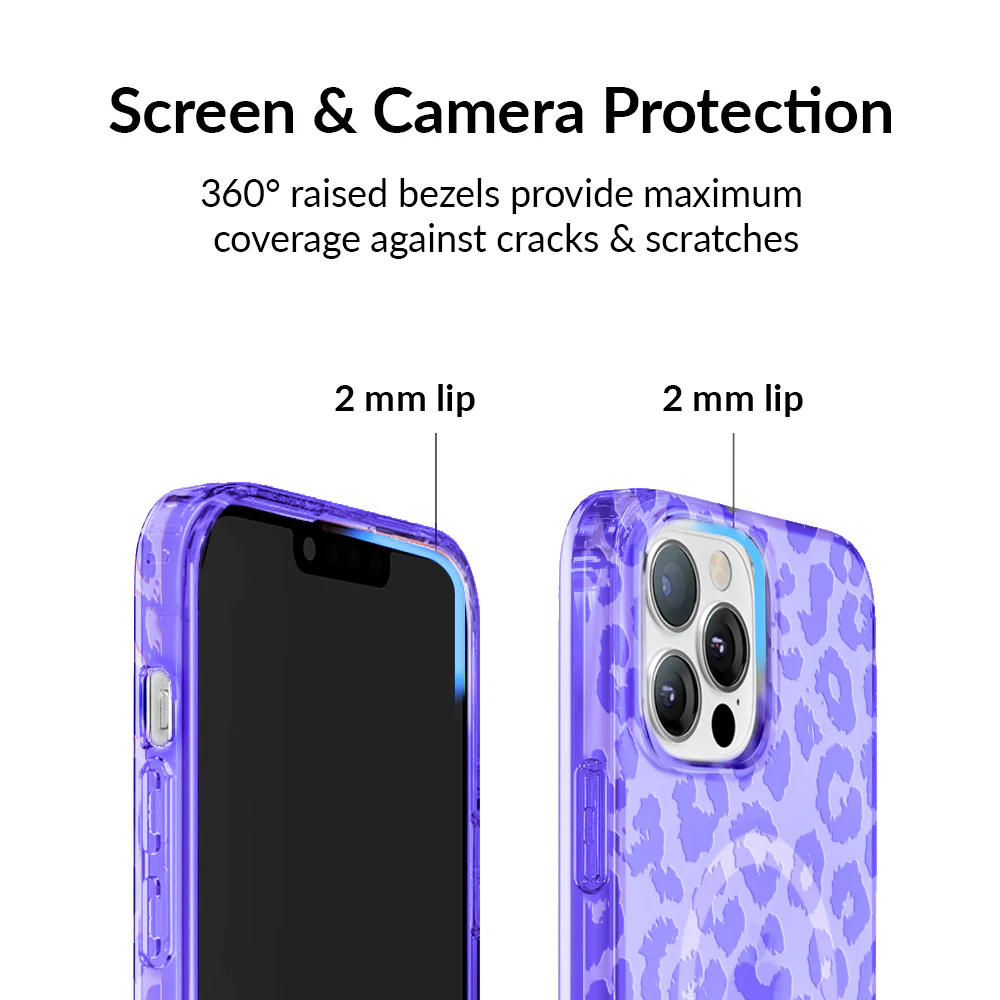 Electric Purple Leopard iPhone Case - Image 63