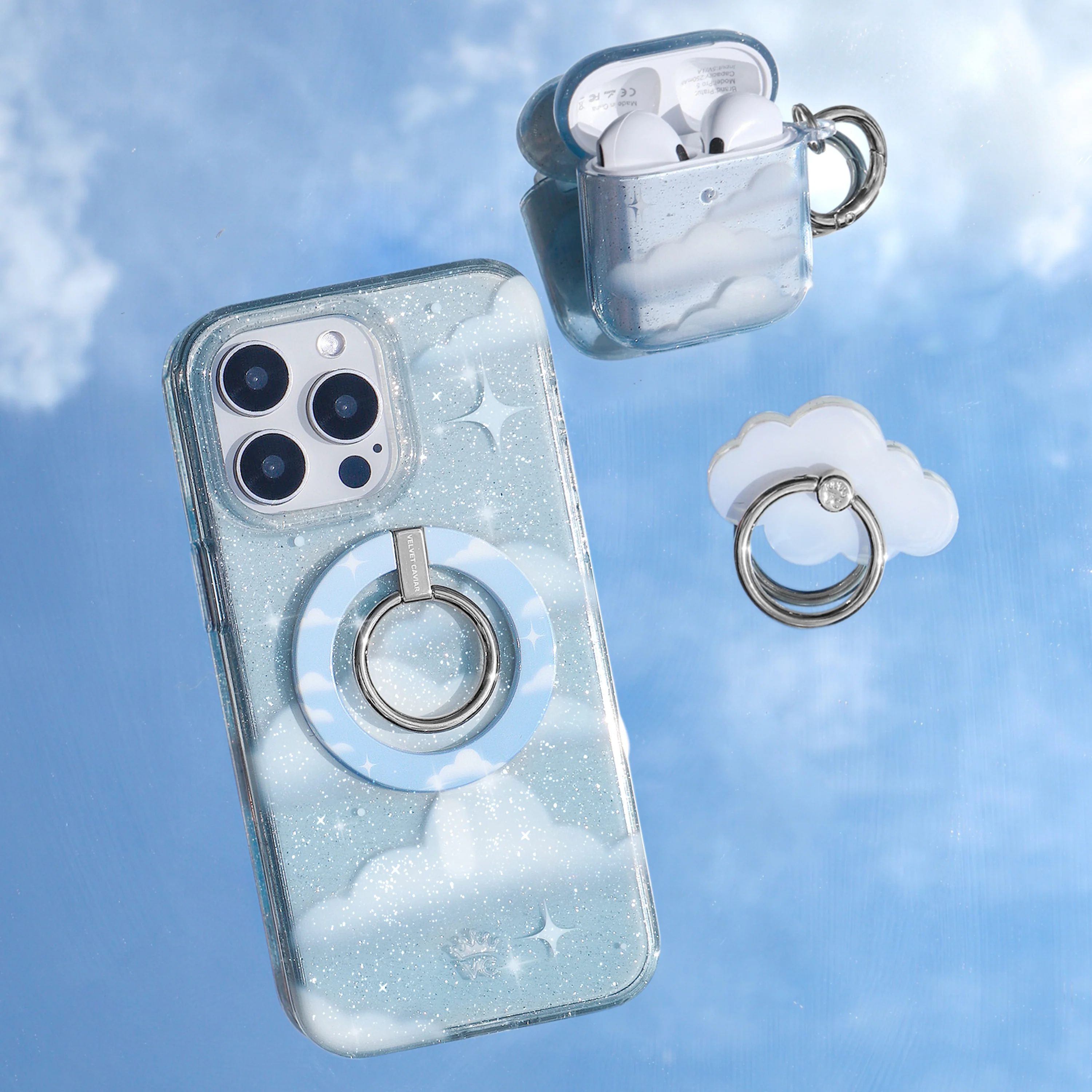 In the Clouds Stardust AirPod Case - Image 17