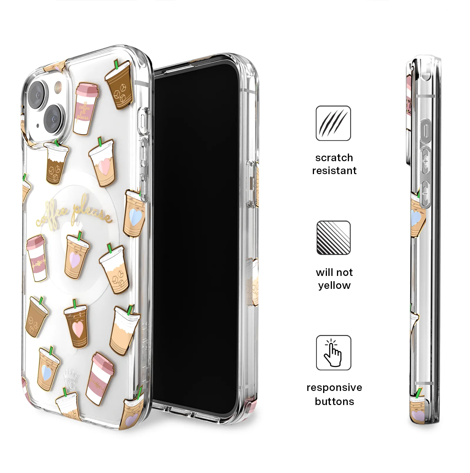 Coffee First iPhone Case - Image 121