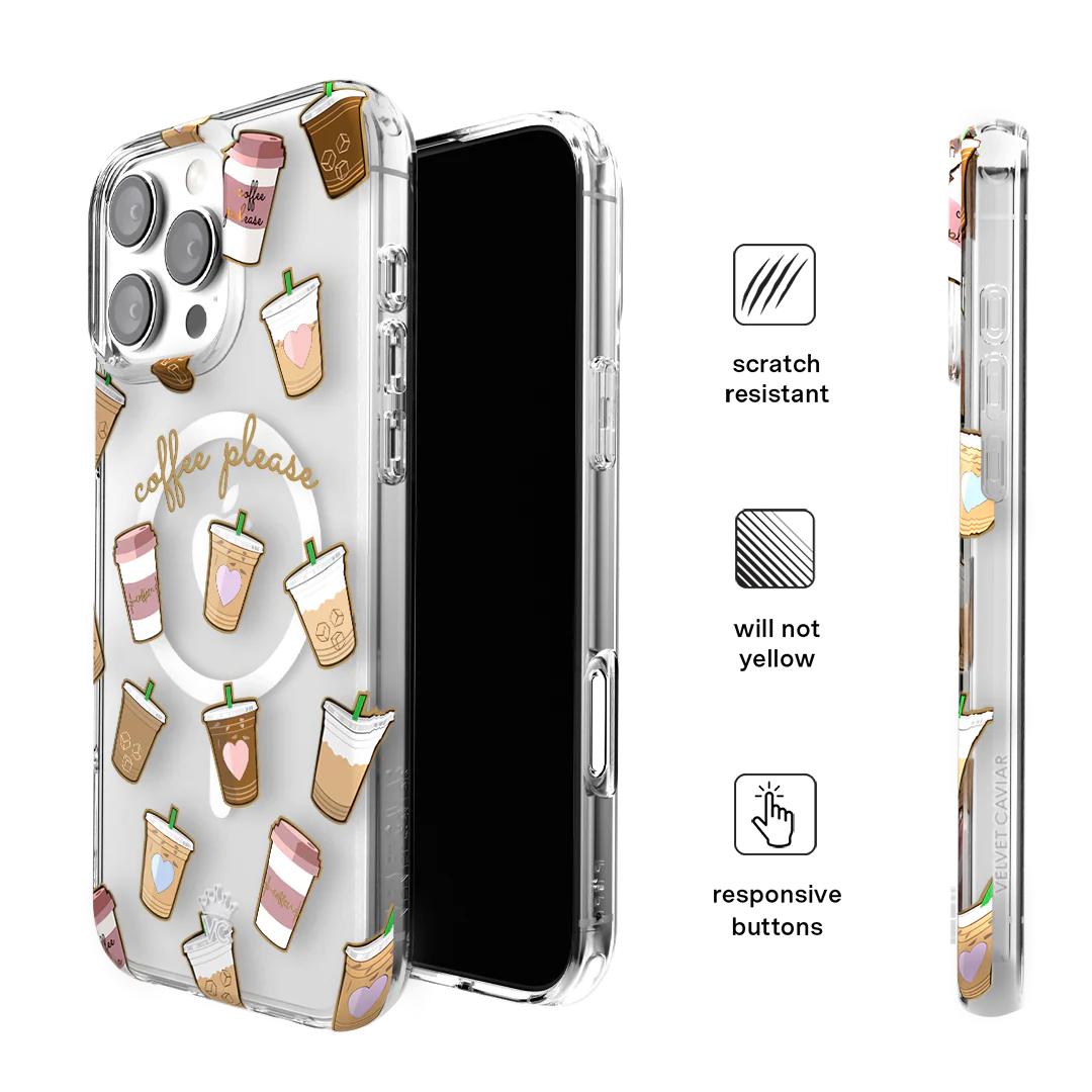 Coffee First iPhone Case - Image 151