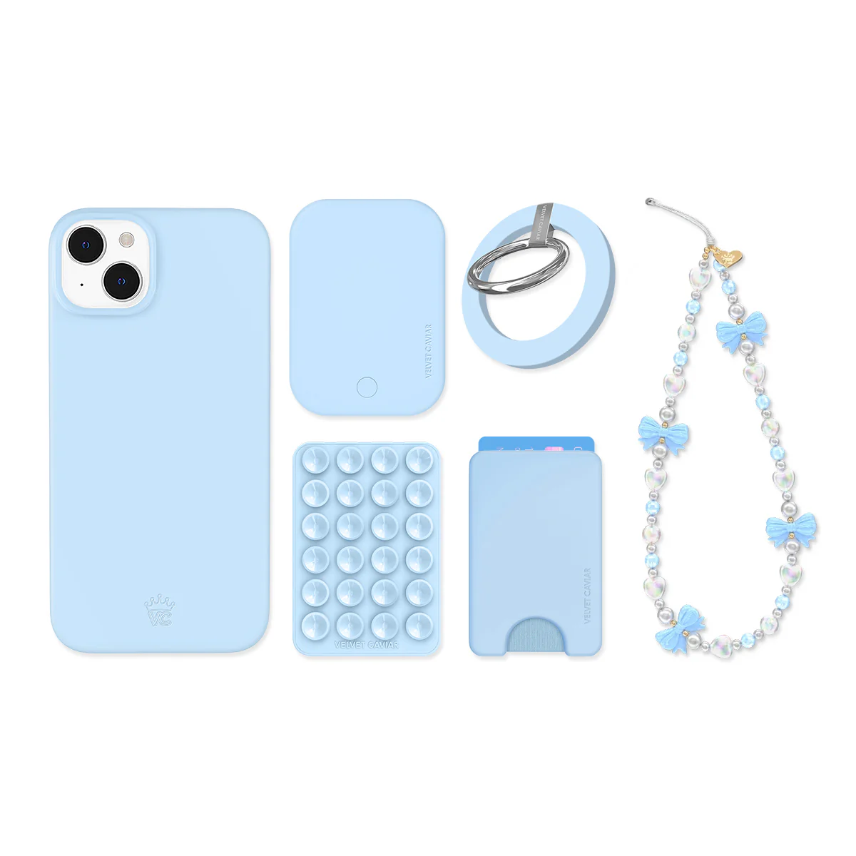 Cotton Candy Blue iPhone Bundle Set - Image 7