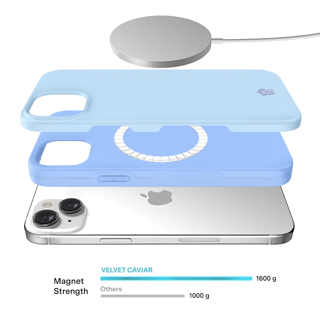 Cotton Candy Blue iPhone Case - Image 27