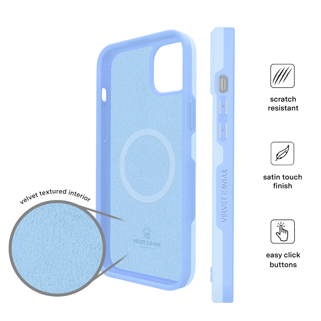 Cotton Candy Blue iPhone Case - Image 29