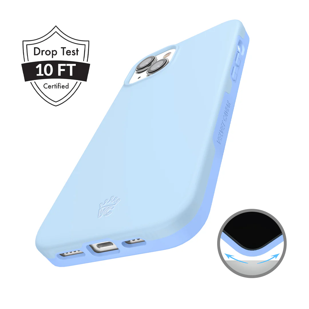 Cotton Candy Blue iPhone Case - Image 52