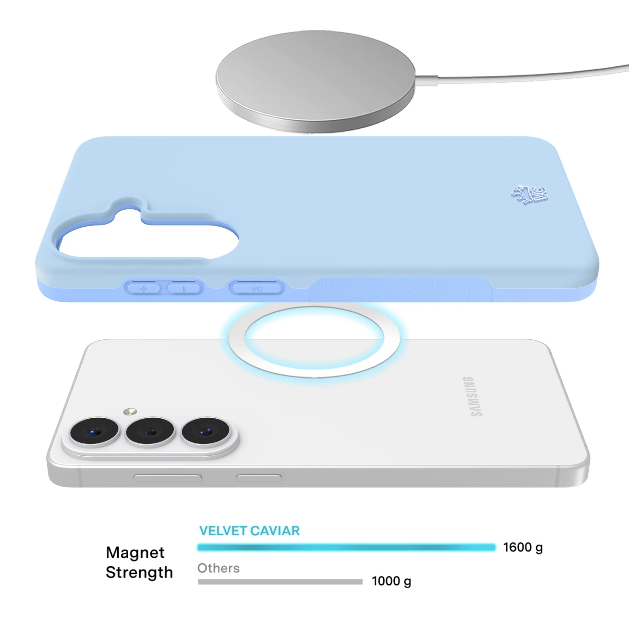 Cotton Candy Blue Samsung Case - Image 64