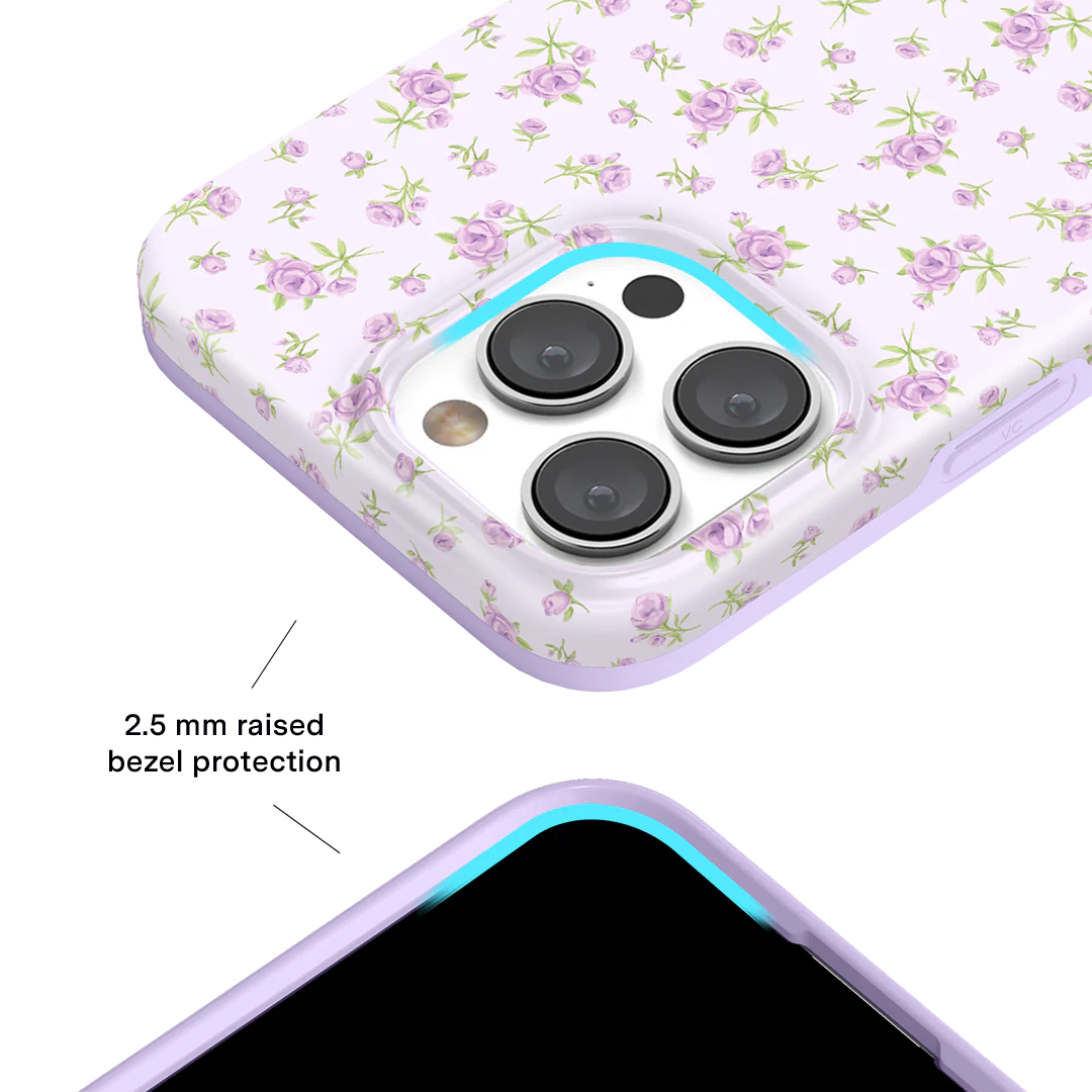 Dainty Lilac Floral iPhone Case - Image 32