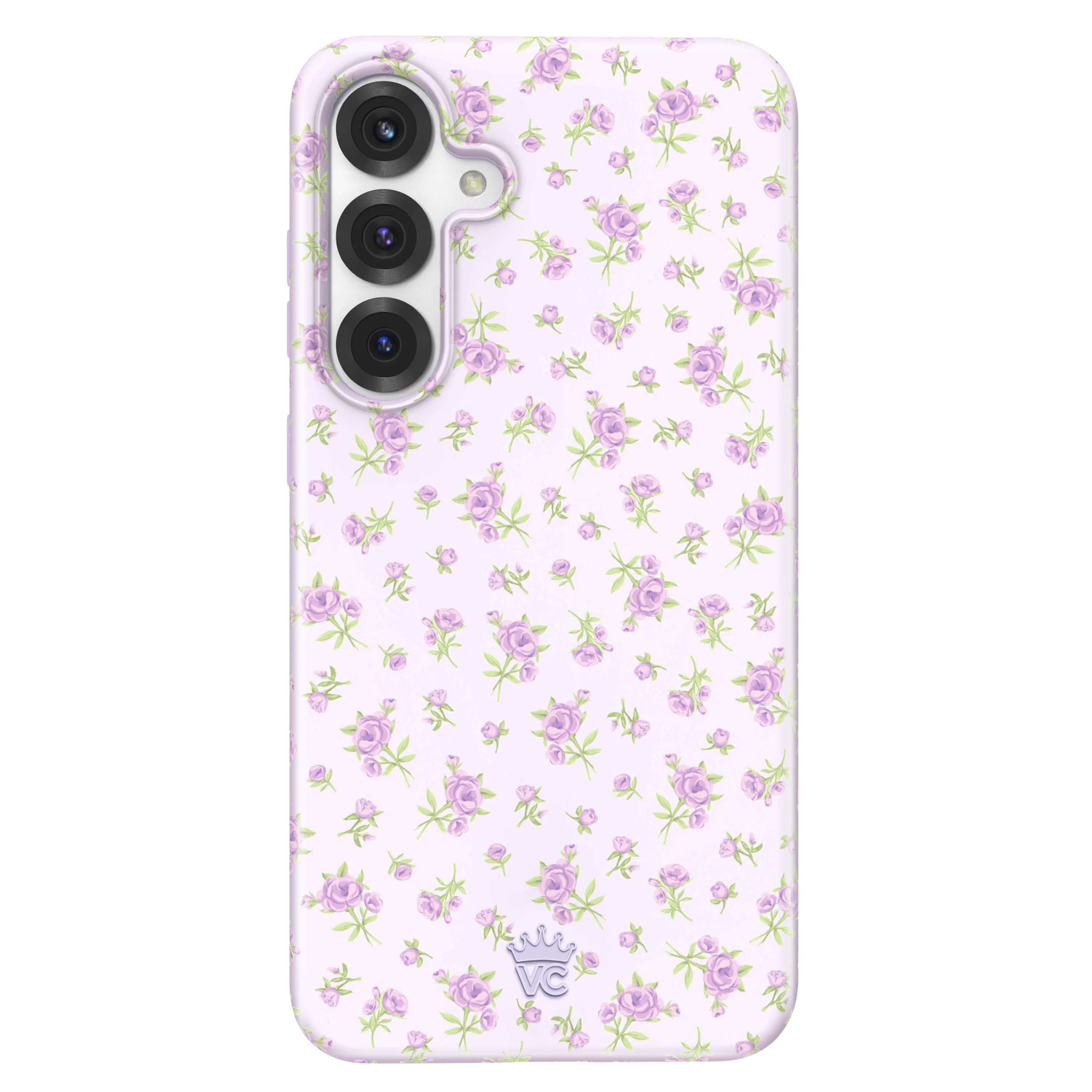 Dainty Lilac Floral Samsung Case