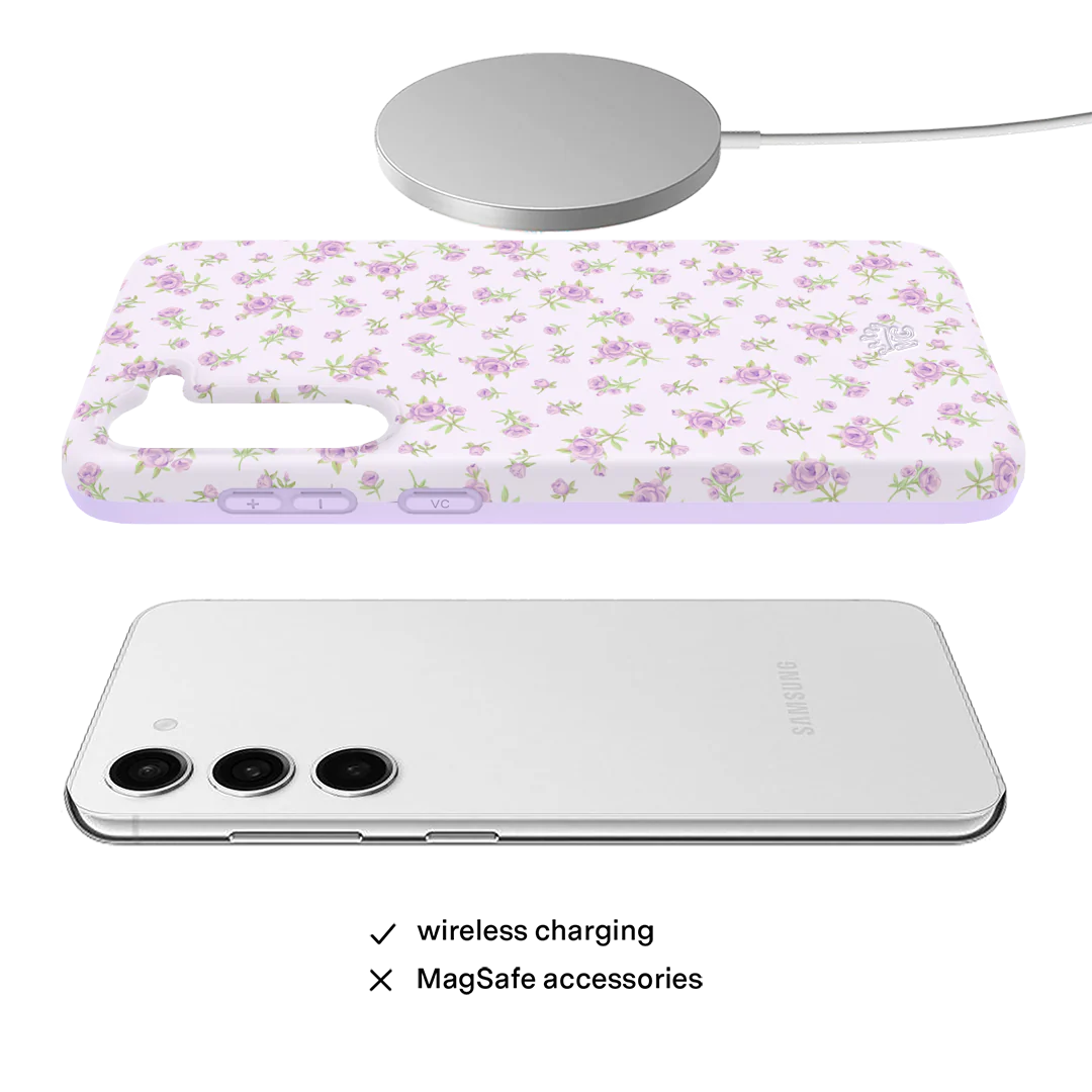 Dainty Lilac Floral Samsung Case - Image 33