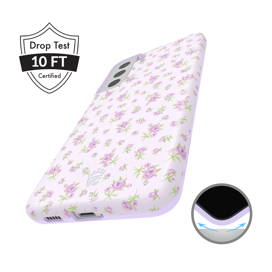 Dainty Lilac Floral Samsung Case - Image 49
