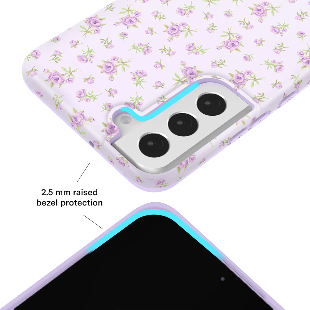 Dainty Lilac Floral Samsung Case - Image 52