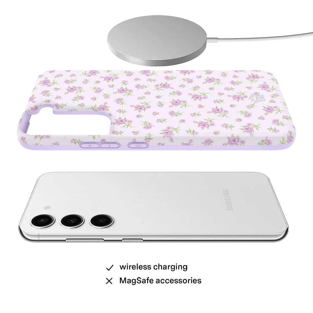 Dainty Lilac Floral Samsung Case - Image 53