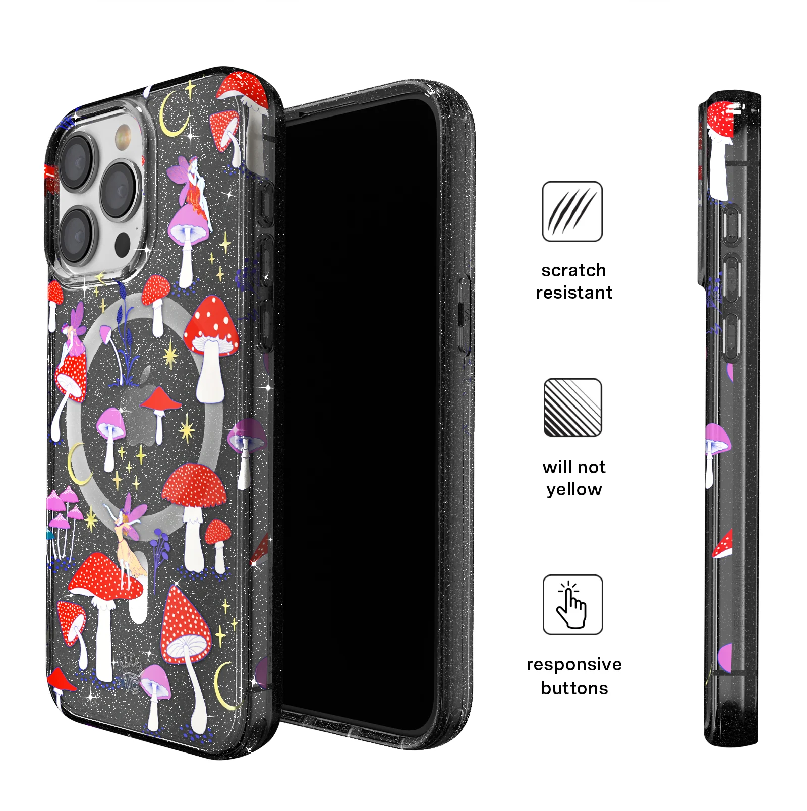 Mystic Mushrooms iPhone Case - Image 36