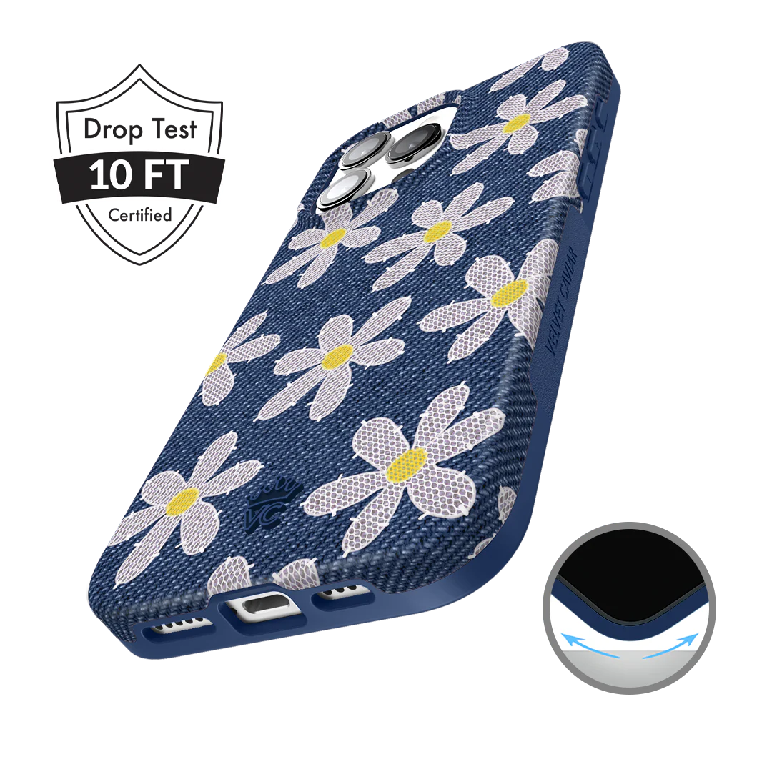 Denim Daisy iPhone Case - Image 19