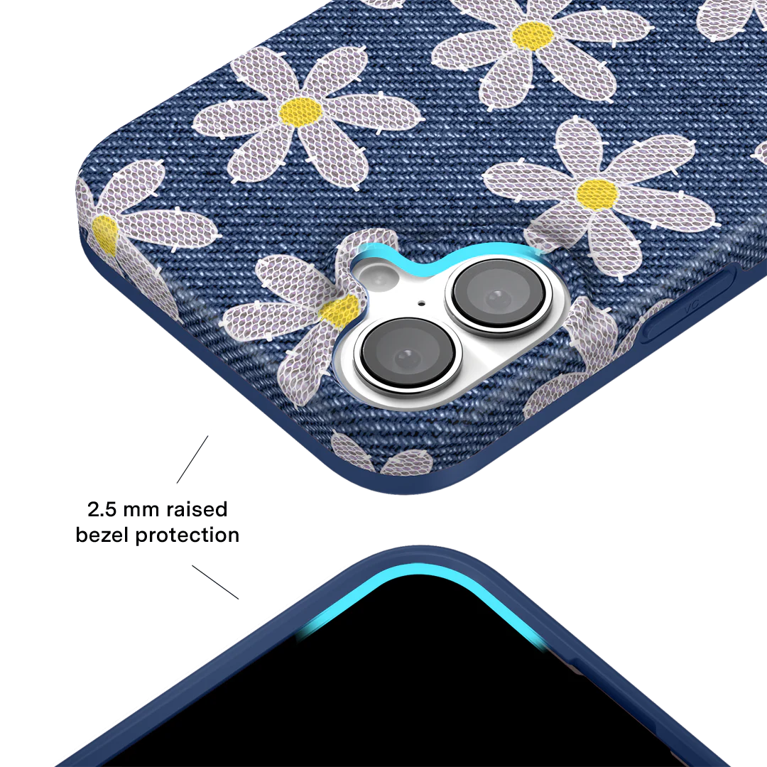 Denim Daisy iPhone Case - Image 24