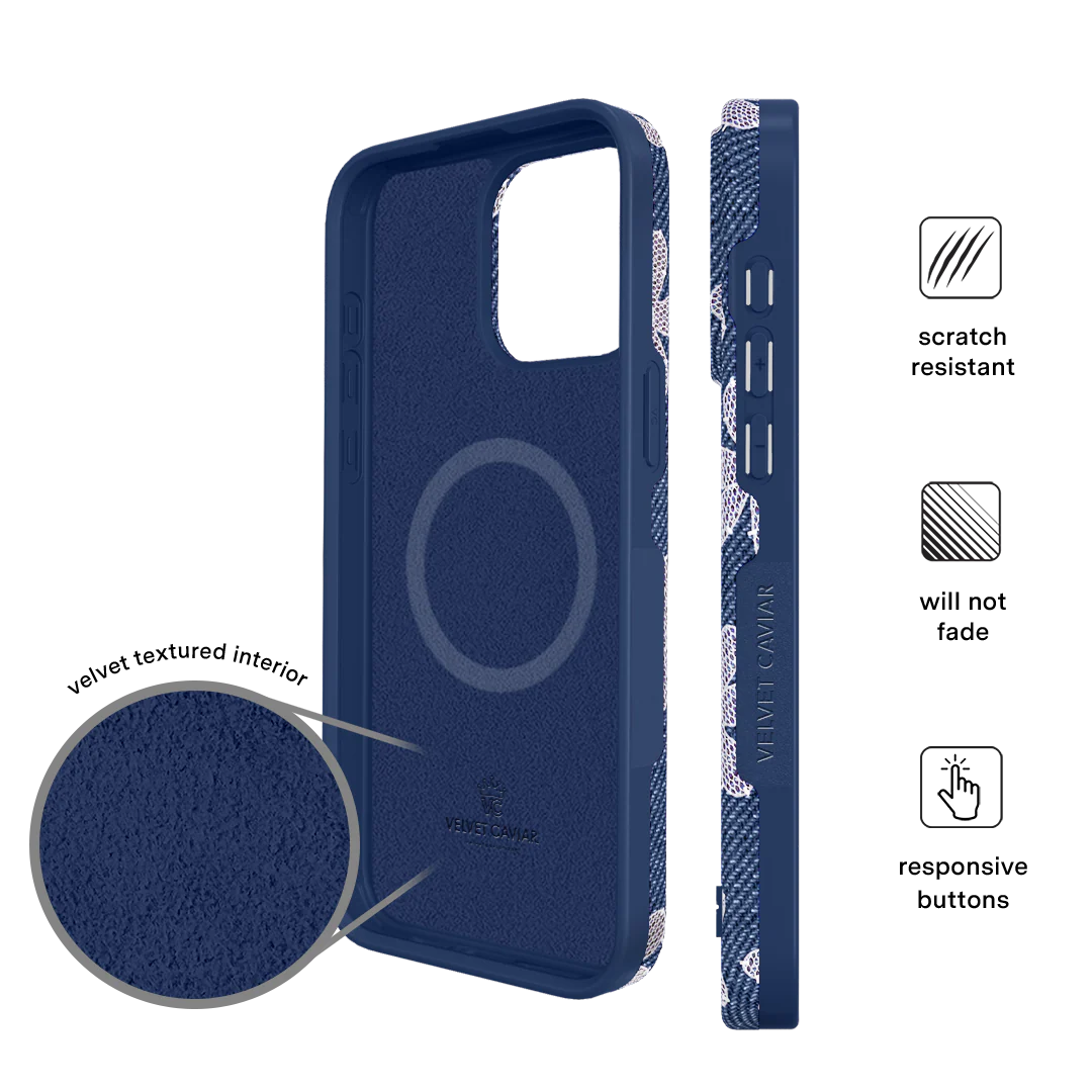 Denim Daisy iPhone Case - Image 41