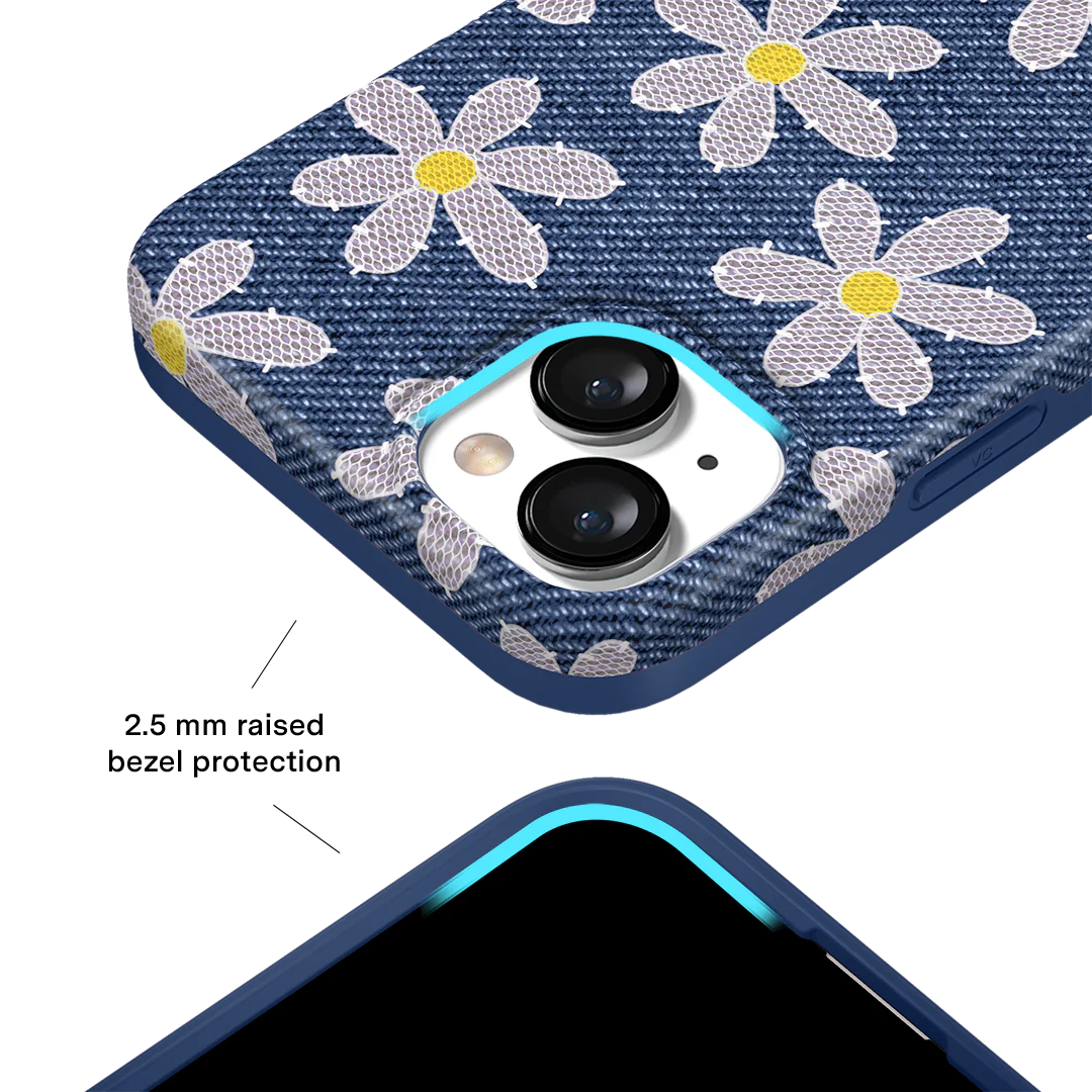 Denim Daisy iPhone Case - Image 59