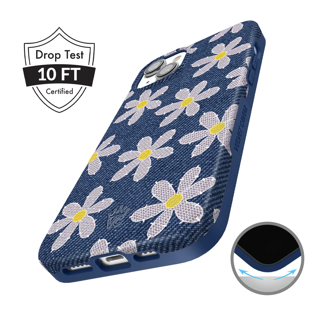 Denim Daisy iPhone Case - Image 61