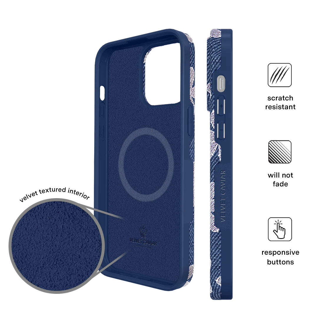 Denim Daisy iPhone Case - Image 90