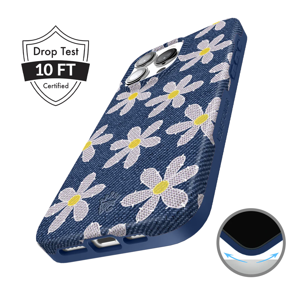 Denim Daisy iPhone Case - Image 96
