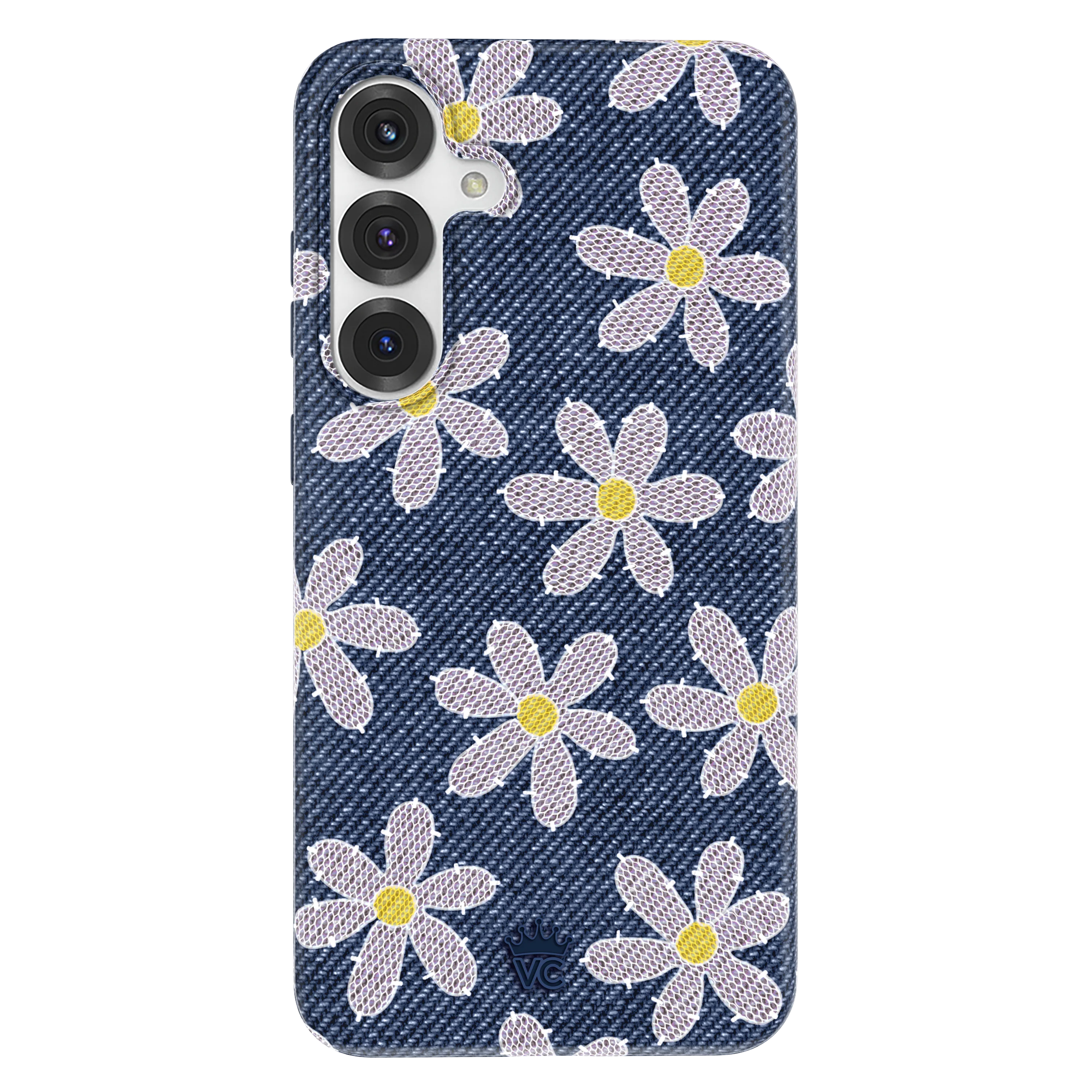Denim Daisy Samsung Case