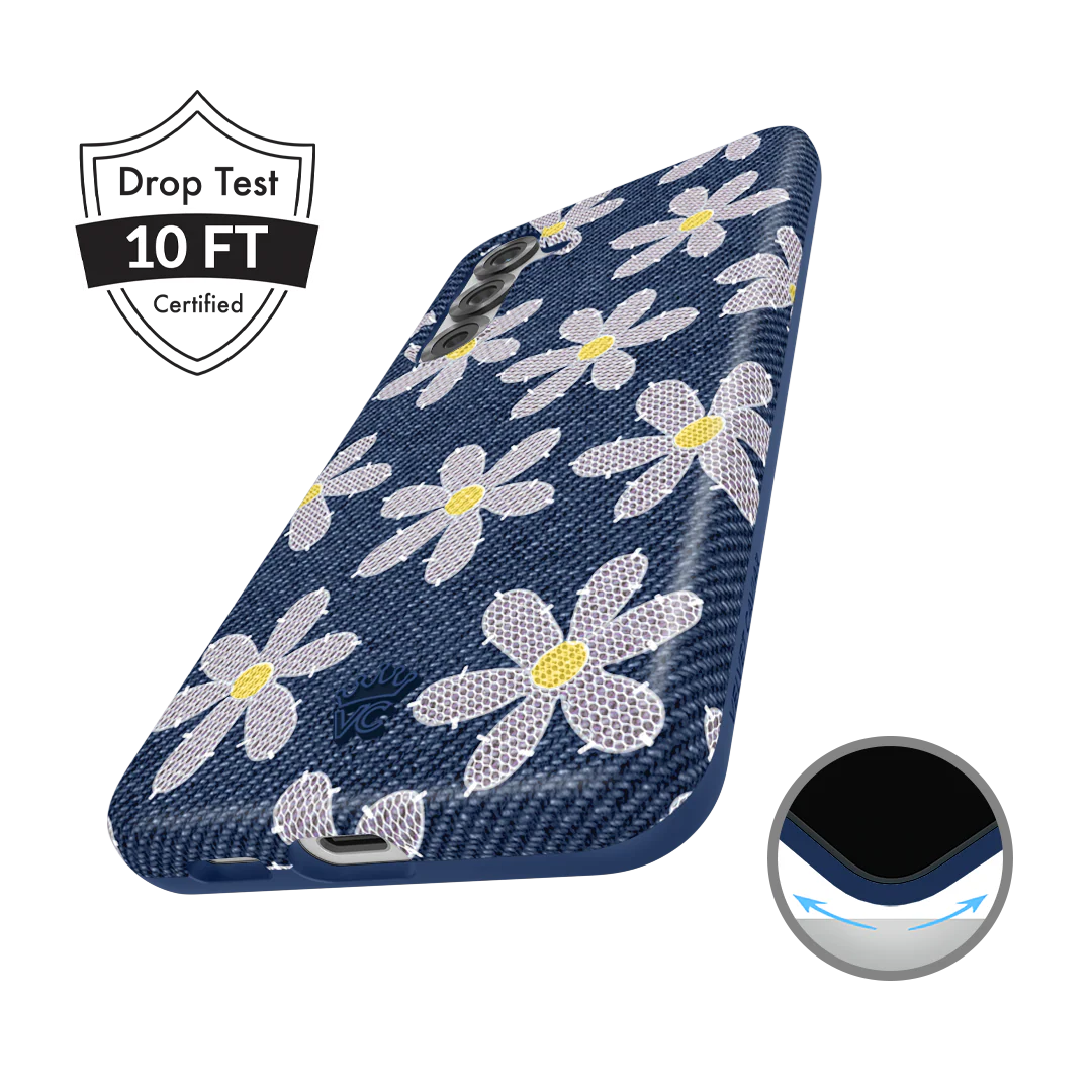 Denim Daisy Samsung Case - Image 12
