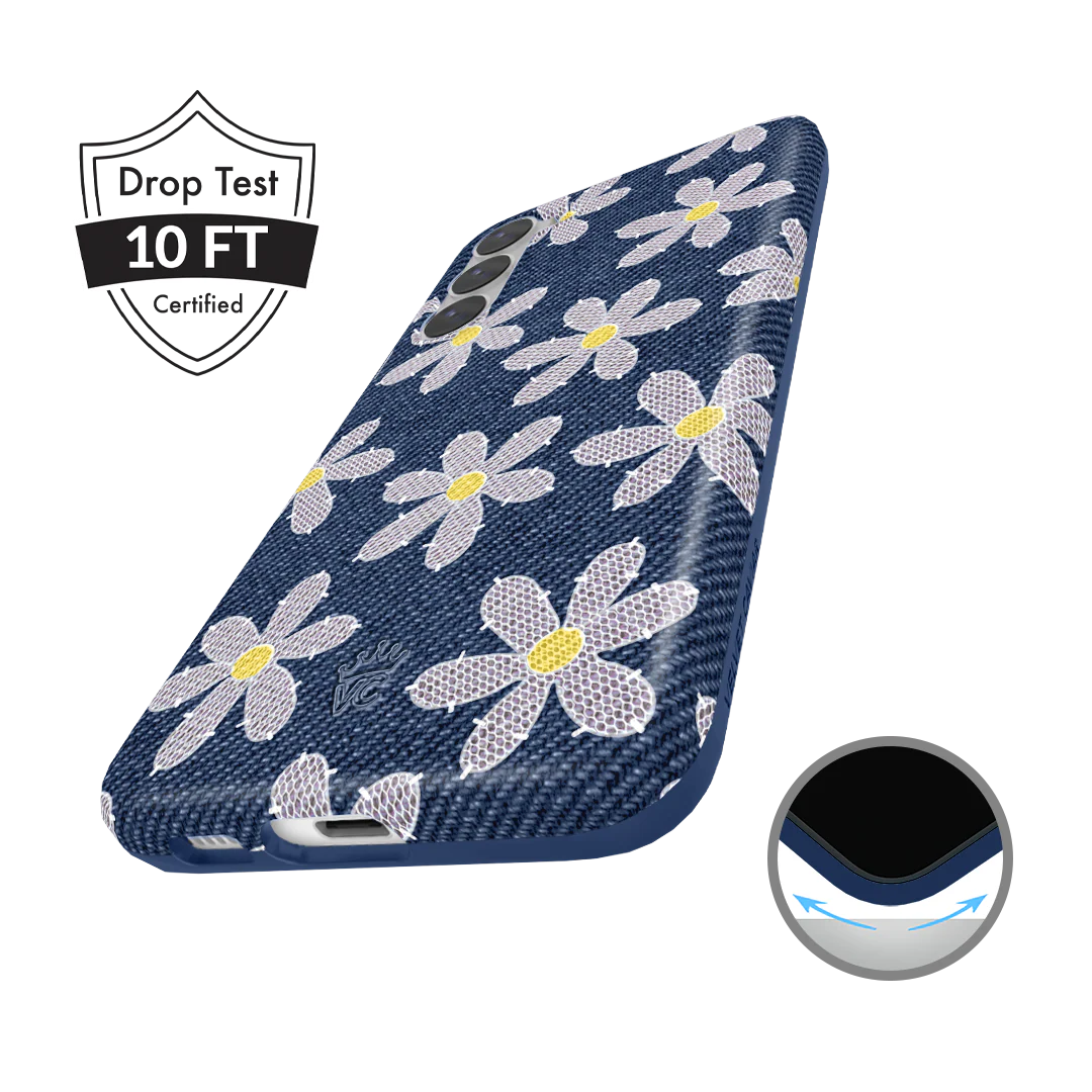 Denim Daisy Samsung Case - Image 47