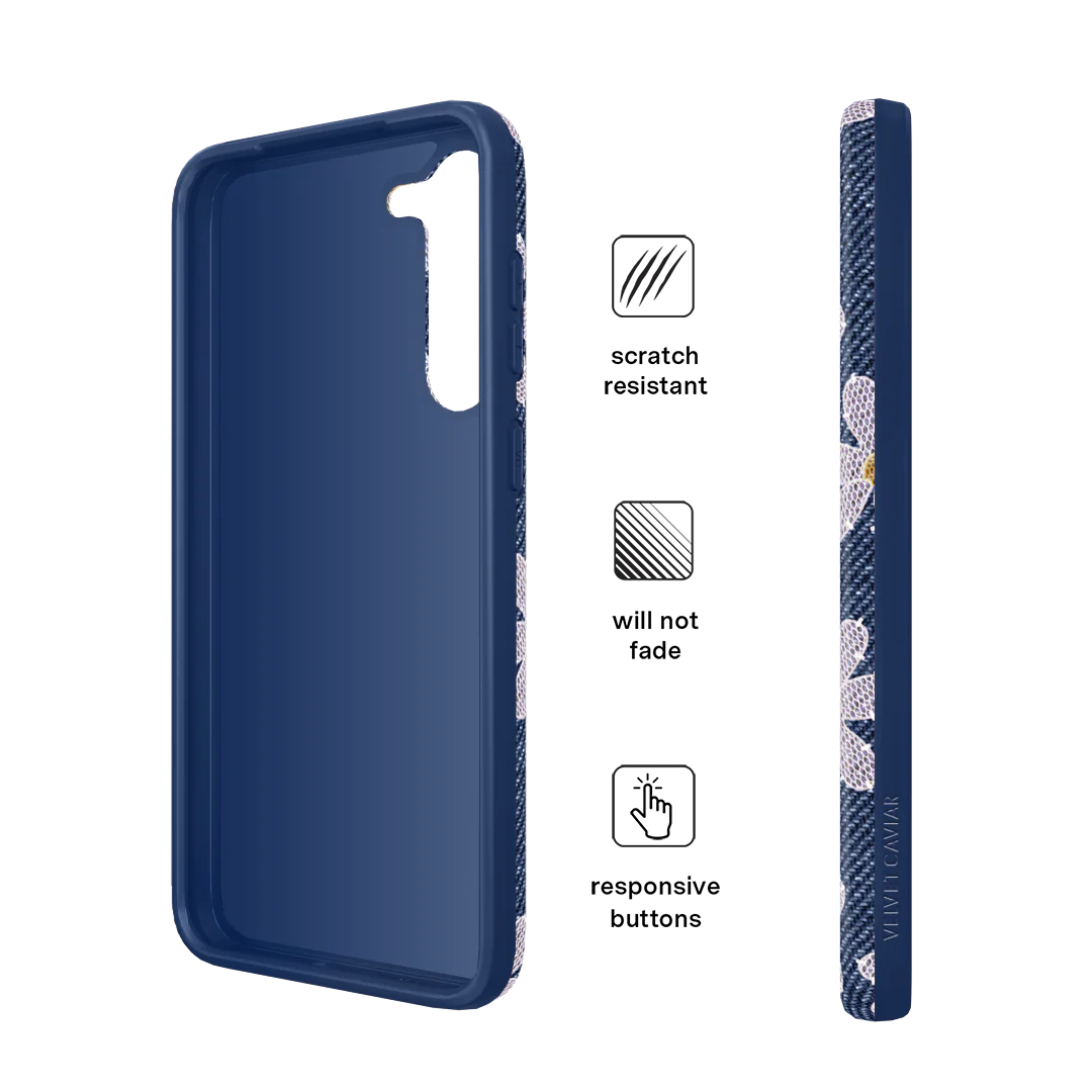 Denim Daisy Samsung Case - Image 55