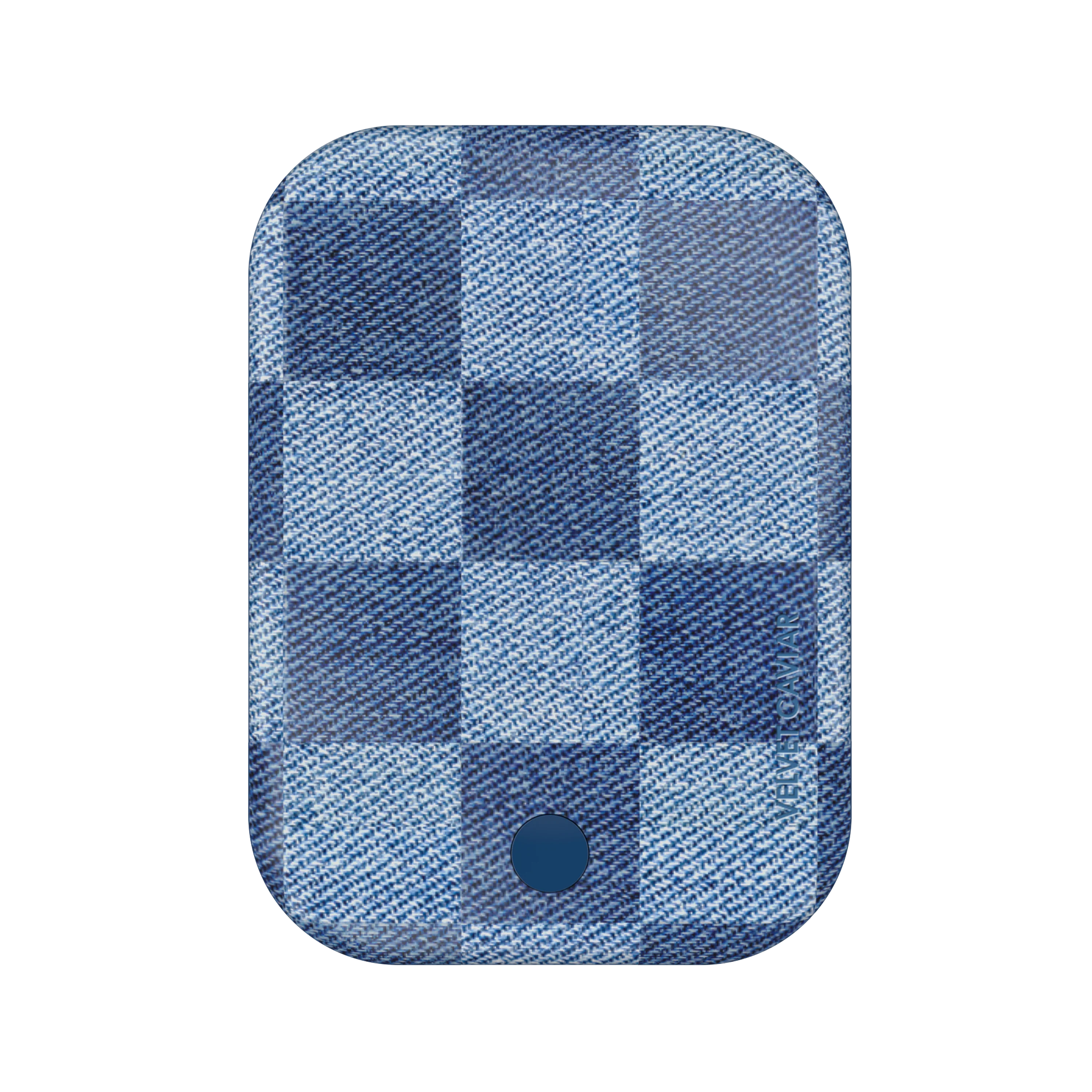 Denim Vibe Checkered MagSafe Battery Power Pack