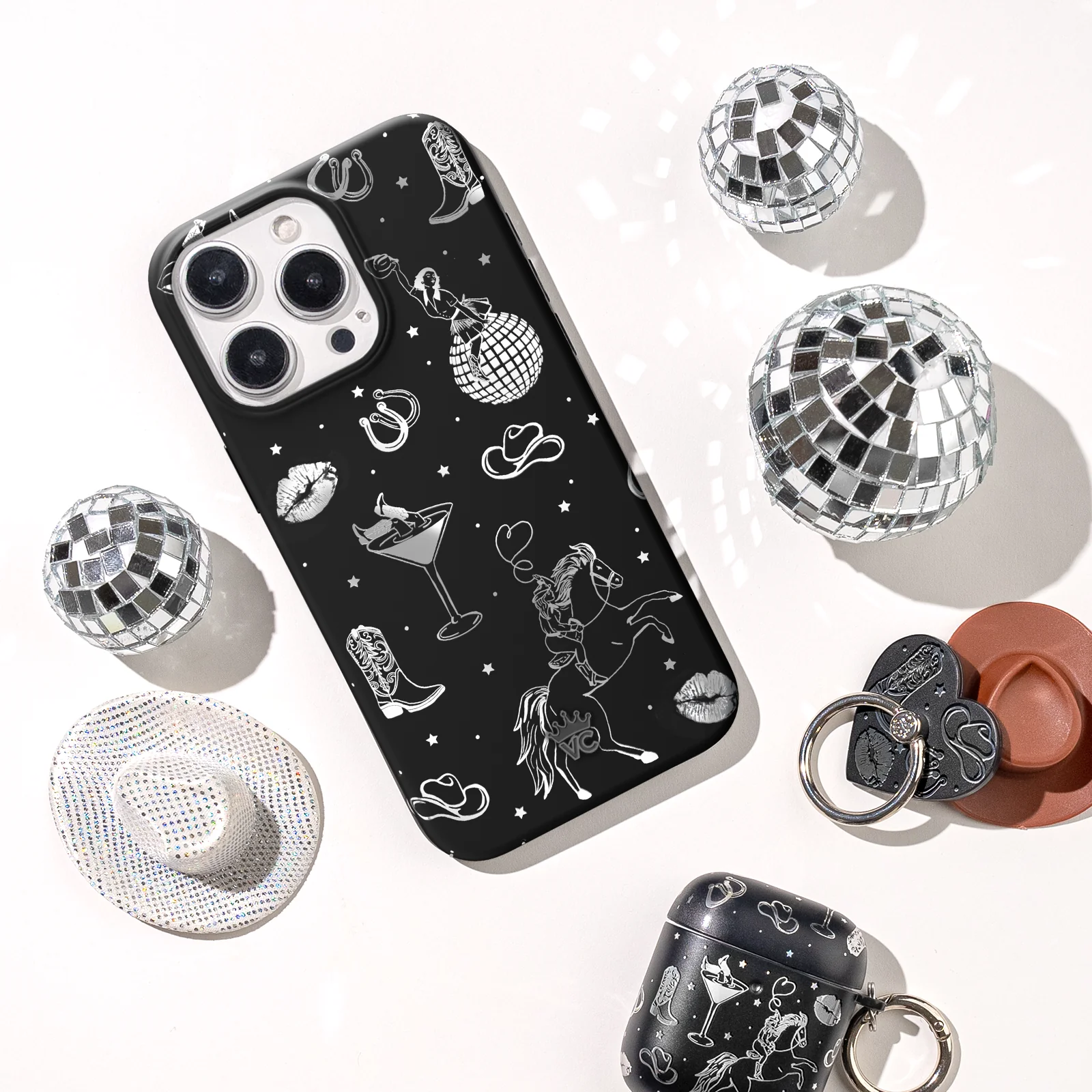 Disco Cowgirl AirPod Case - Image 12