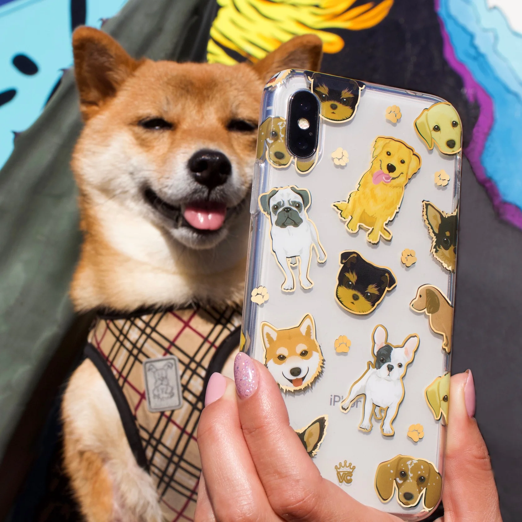 Dog Clear iPhone Case - Image 14