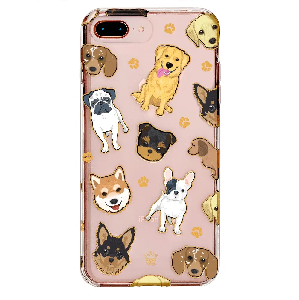 Dog Clear iPhone Case - Image 20