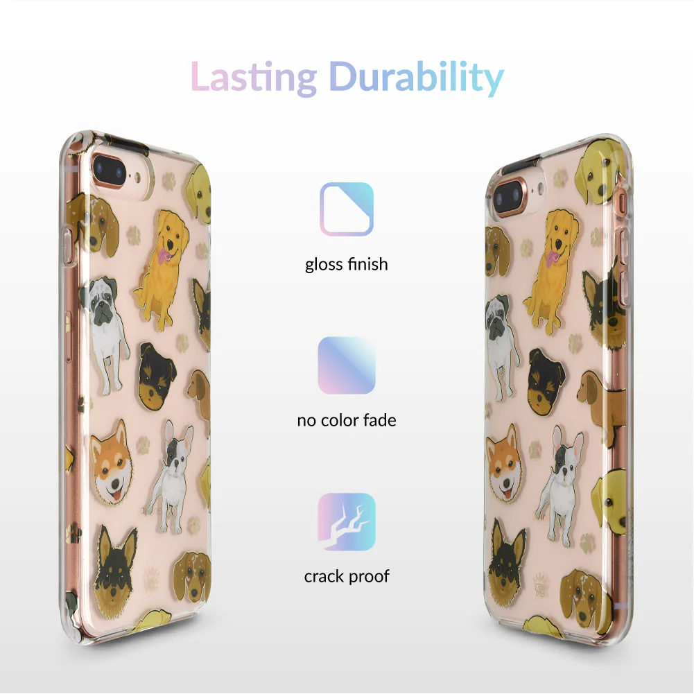 Dog Clear iPhone Case - Image 45