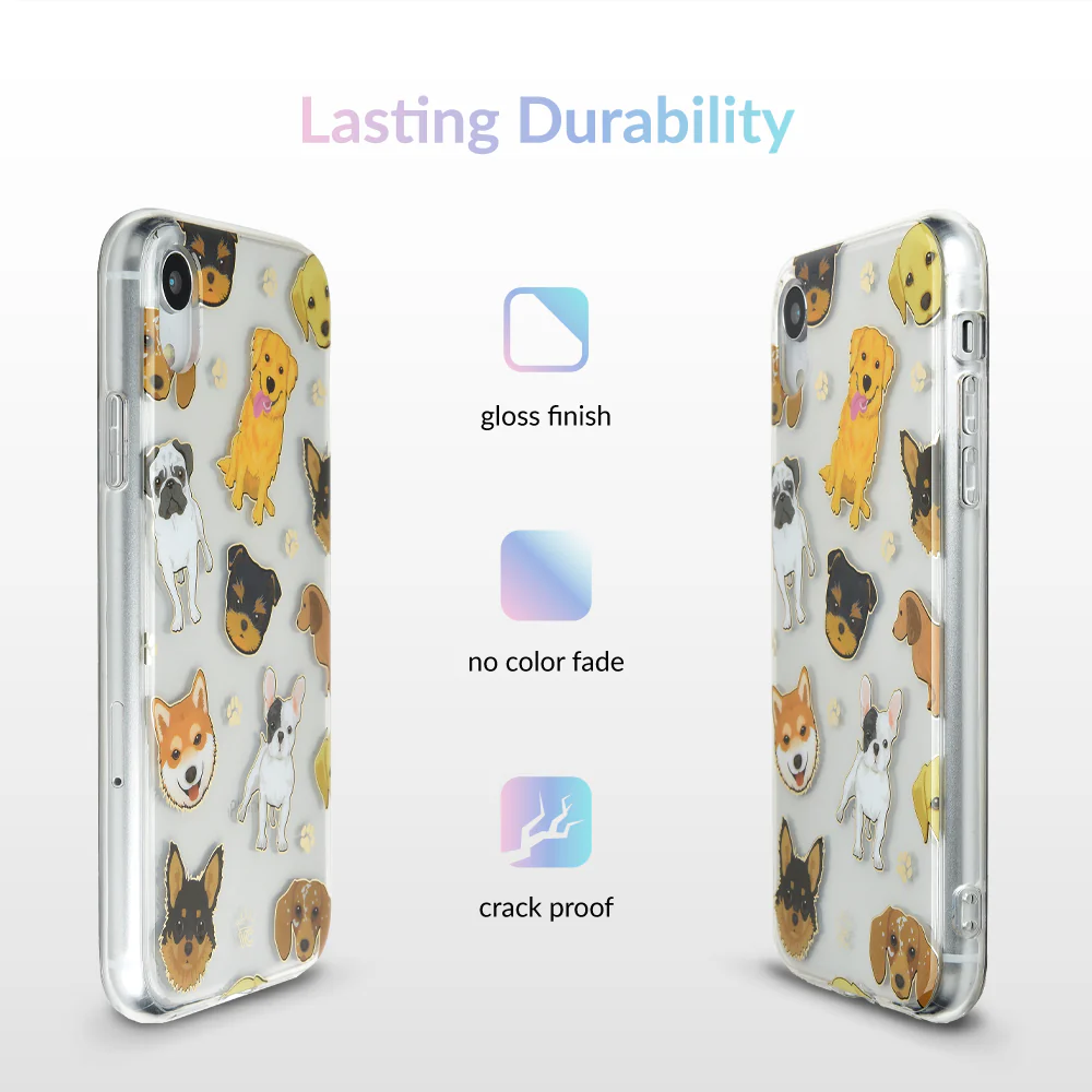 Dog Clear iPhone Case - Image 56