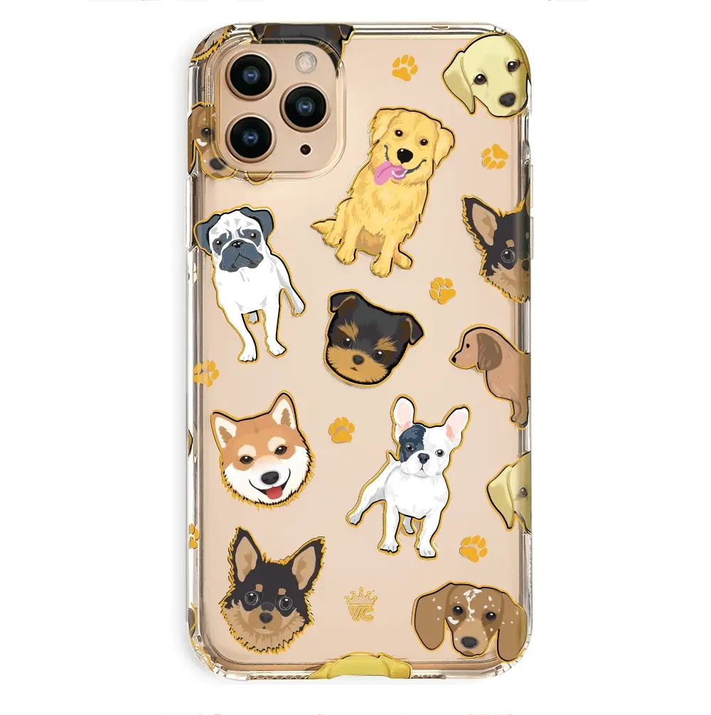 Dog Clear iPhone Case - Image 69
