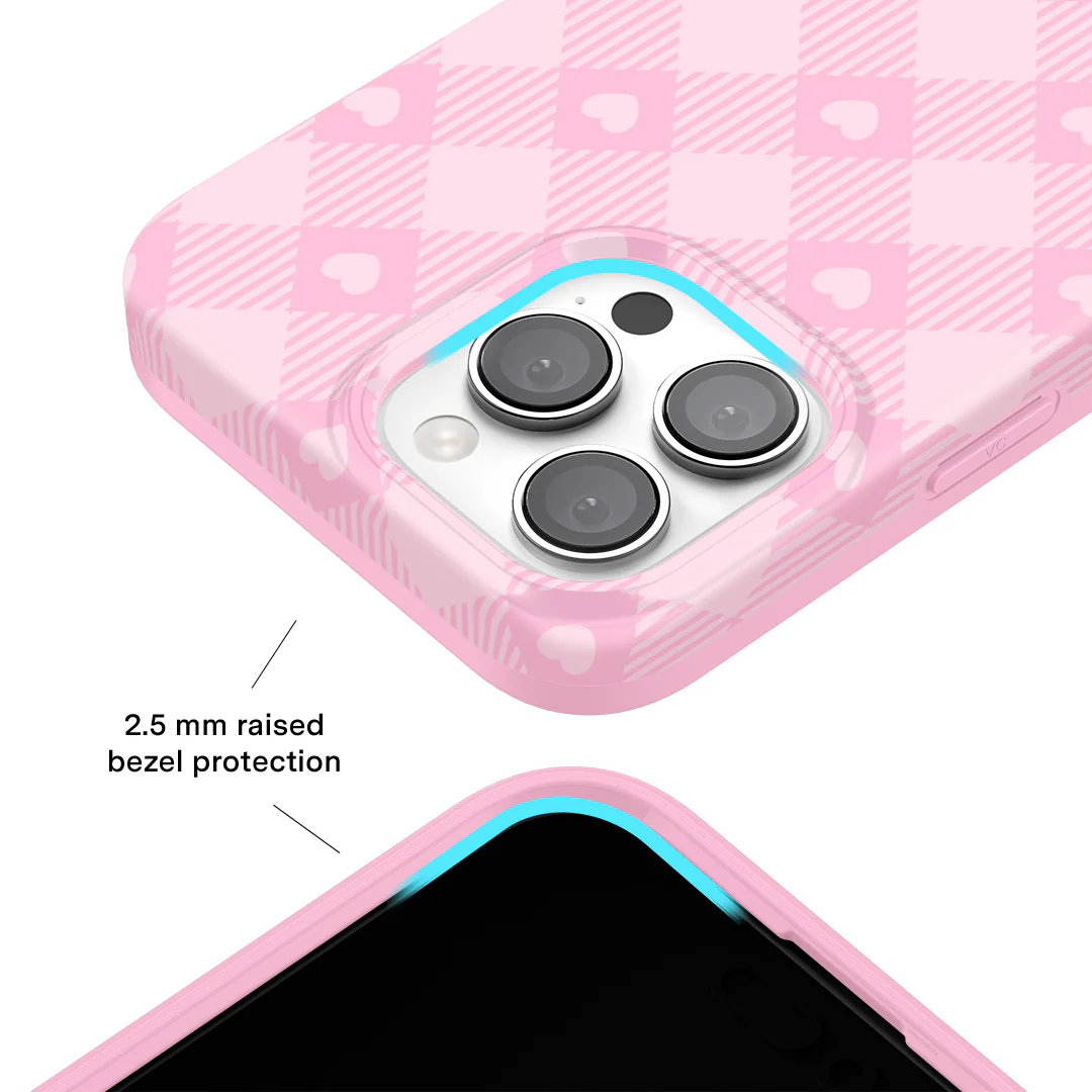 Dolly Pink Gingham iPhone Case - Image 11
