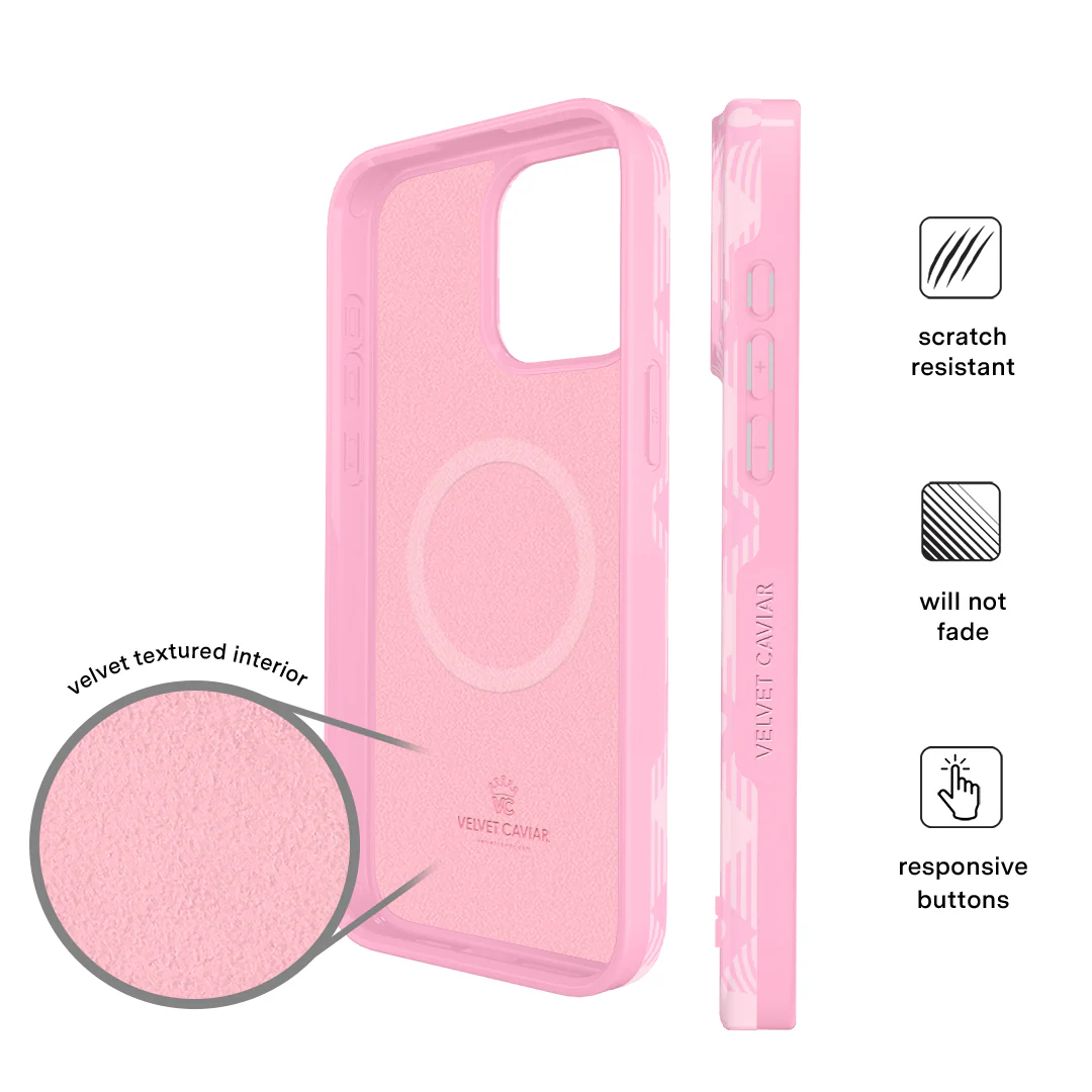 Dolly Pink Gingham iPhone Case - Image 30