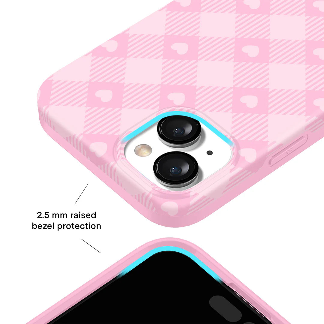 Dolly Pink Gingham iPhone Case - Image 57