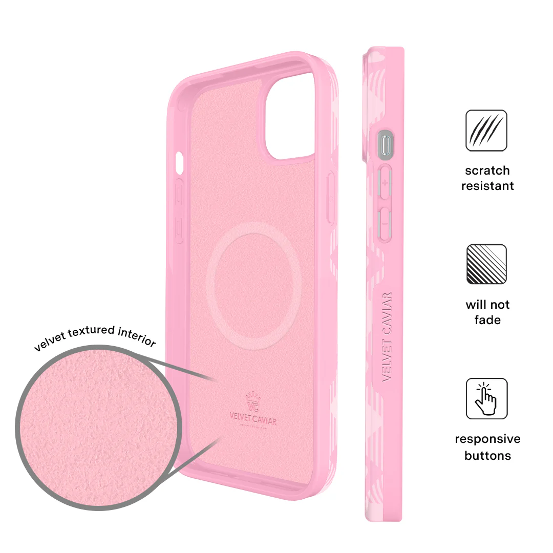 Dolly Pink Gingham iPhone Case - Image 60