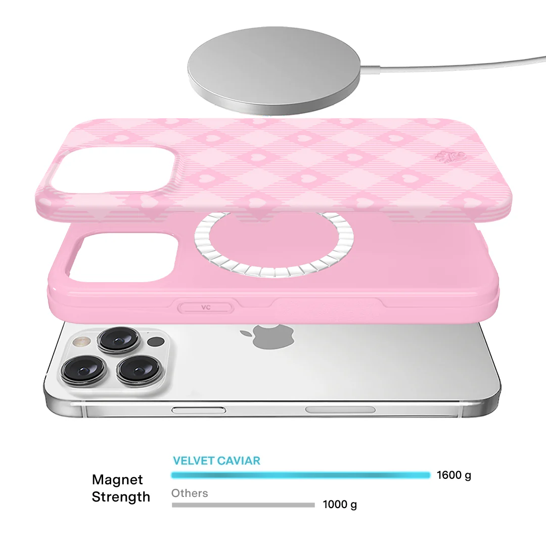 Dolly Pink Gingham iPhone Case - Image 63