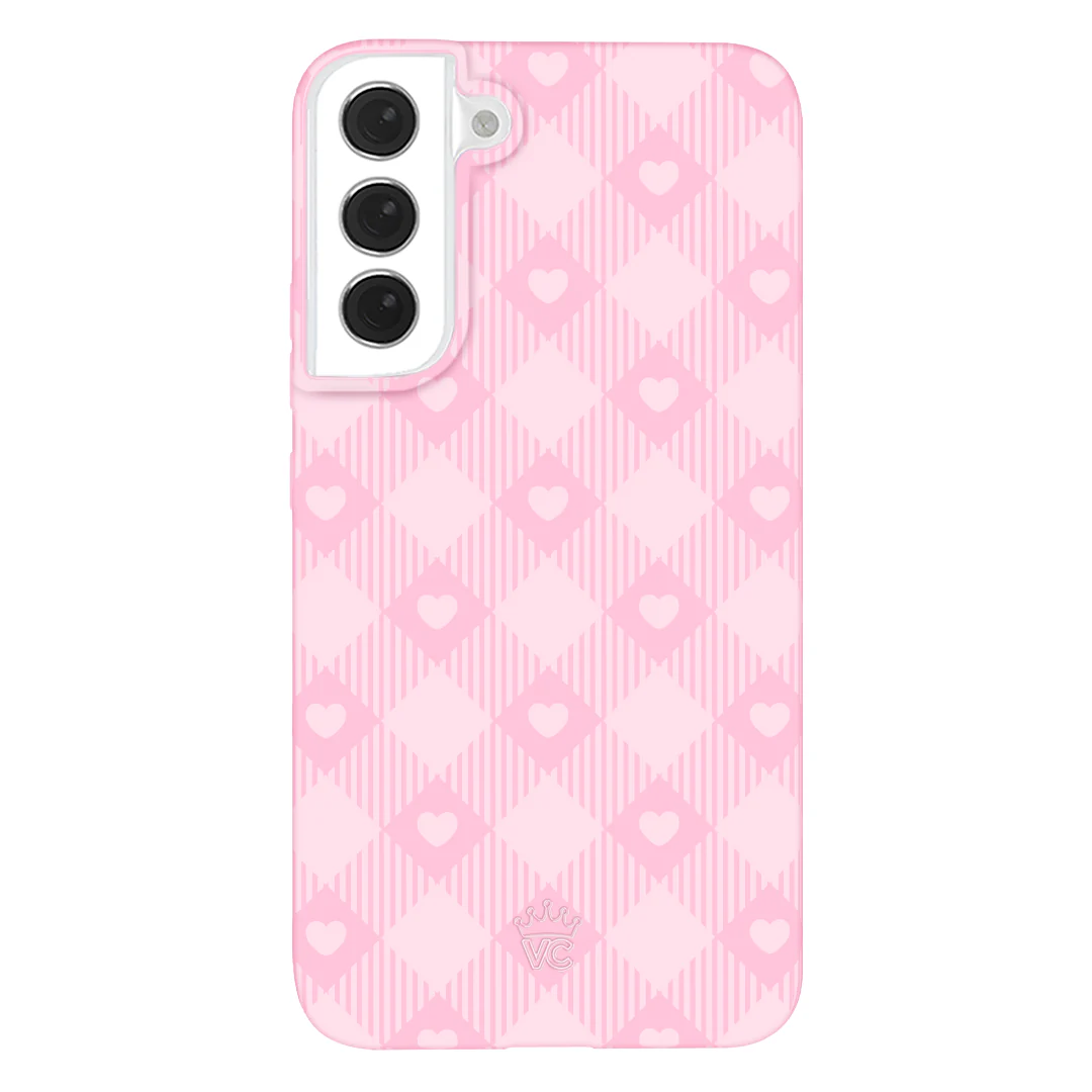 Dolly Pink Gingham Samsung Case - Image 51