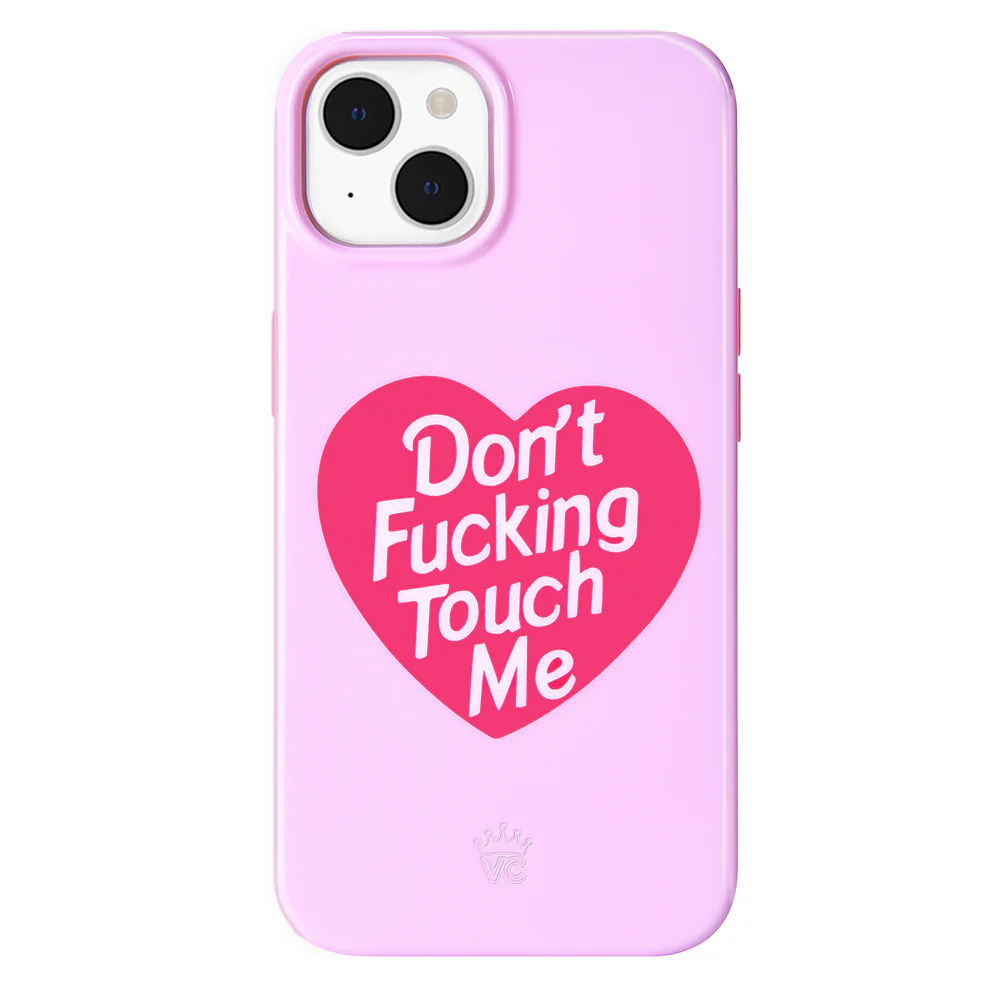Don't F Touch Me iPhone Case - Image 104