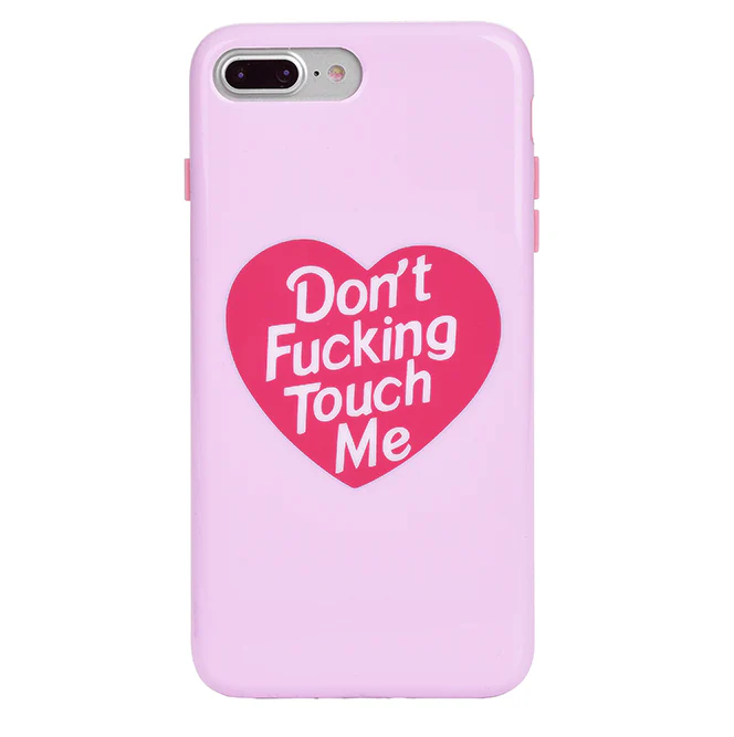 Don't F Touch Me iPhone Case - Image 11